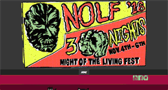 Desktop Screenshot of nightofthelivingfest.com